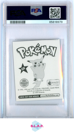 PIKACHU MERLIN POKEMON S30 1999 MERLIN - ENGLISCH PSA 9 - Image 2