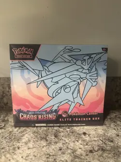 Chaos Rising Pokemon Center ETB Elite Trainer Box - In Hand - No Tears MINT - Image 1