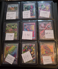 Pokemon personal binder. Few big hits and other misc. - Image 1