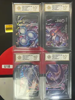 Mewtwo V-union Promo CSEC-009 - CSEC-012 Combination Set - Pokemon CardGrade10 - Image 1