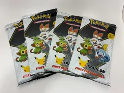Pokemon First Partner Pack 25th Anniversary Oversize, Lot Of 4 - Image 1