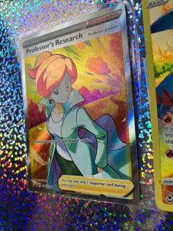 Pokemon TCG: TG09/TG30 Druddigon; Full Art Promo SWSH152 Professor's Research - Image 5