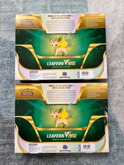 Pokemon - Leafeon VStar Special Collection X2 - New & Sealed - Evolving Skies - Image 2