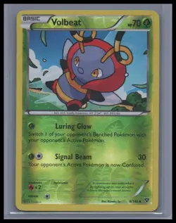 Volbeat - Reverse Holo - XY Base Set # 8/146 LP - Pokemon TCG - Image 1