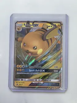 Raichu GX SM213 - Black Star Promo - Pokemon Card - NM Condition - Image 1