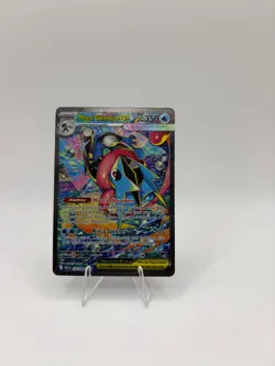 Mega Greninja EX 116/086 Me04: Chaos Rising Full Art Holo Ultra Rare Pokemon TCG - Image 1