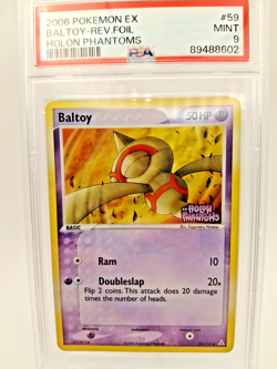 Baltoy - Holon Phantoms - Reverse Holo - 59/110 - PSA 9 - 2006 Pokemon - Image 1
