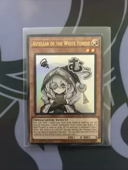 Yugioh Rarity 5 - Astellar of the White Forest (Ultra Rare) - RA05-EN100 - Image 1