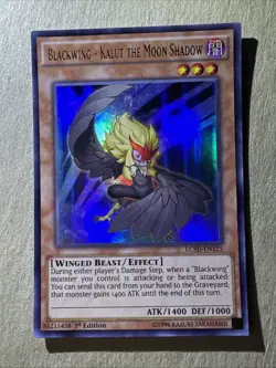 Yu-Gi-Oh! Blackwing - Kalut the Moon Shadow (NM) 1st Edition LC5D-EN115 - Image 1