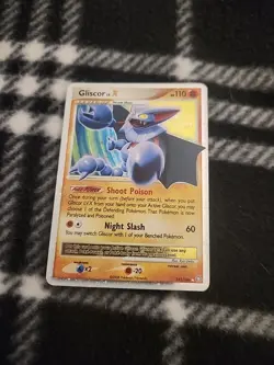 Pokemon TCG Gliscor LV.X Legends Awakened Holo Rare Card 141/146 HP - Image 1