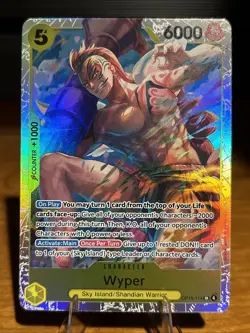 One Piece TCG Wyper OP15-114 Adventure on Kami's Island Foil - Image 1
