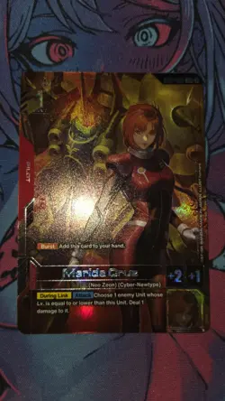 Gundam Card Game Marida Cruz R+ Newtype Rising GD01-093 NM English - Image 3