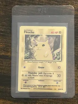 Pokemon Pikachu 058/102 Celebrations Metal Card Holo Promo See Photos! MP - Image 1