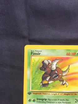 Pokemon Cards: Jungle 1st Edition Rare: Pinsir 25/64 - Image 2