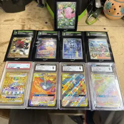 Pokemon Graded Card Lot - Image 1
