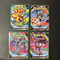Pokemon TCG Chaos Rising Trainer Tips Art Card Set - Image 1