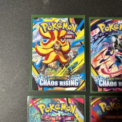 Pokemon TCG Chaos Rising Trainer Tips Art Card Set - Image 2