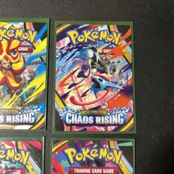 Pokemon TCG Chaos Rising Trainer Tips Art Card Set - Image 3