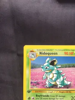 Pokemon Cards: Jungle 1st Edition Rare: Nidoqueen 23/64 - Image 2