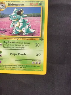 Pokemon Cards: Jungle 1st Edition Rare: Nidoqueen 23/64 - Image 4