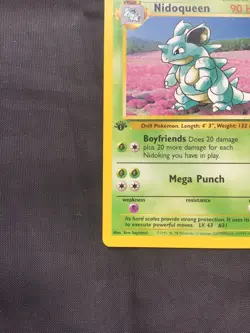 Pokemon Cards: Jungle 1st Edition Rare: Nidoqueen 23/64 - Image 5