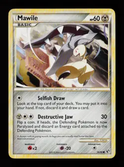 Mawile 56/90 Common Undaunted Pokemon Card - Image 1