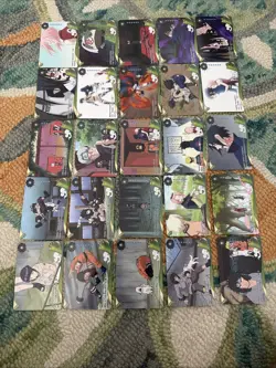 Naruto Kayou Card (English) Jin Chapter Series 2 LOT R Complete Set of 50 - Image 4