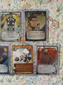 Naruto CCG Card Lot ×7 Foils And Rares 1st Edition - Image 3