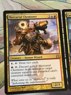 C6142 MAGIC MTG RETURN TO RAVNICA COUNTERFLUX MERCURIAL CHEMISTER NM RARE - Image 2