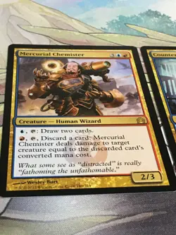 C6142 MAGIC MTG RETURN TO RAVNICA COUNTERFLUX MERCURIAL CHEMISTER NM RARE - Image 3