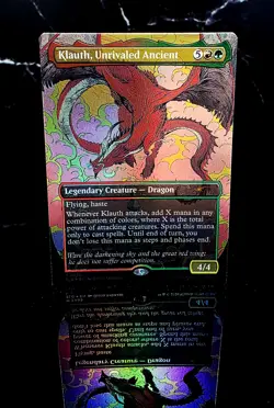 MTG Klauth, Unrivaled Ancient Foil x1 #2499 - SLD - Image 1