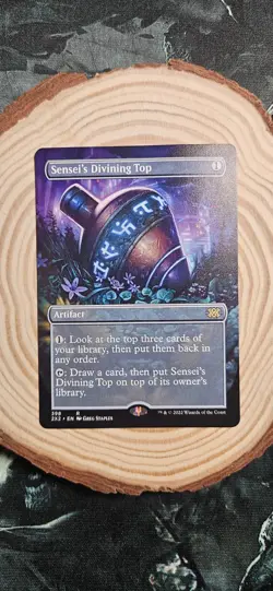 Sensei's Divining Top (Borderless) Double Masters 2022 Regular - Image 1