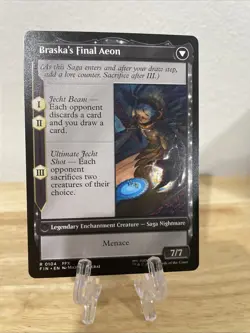 MTG Jecht, Reluctant Guardian / Braska’s Final Aeon Regular #0104 FIN Rare NM/M - Image 2