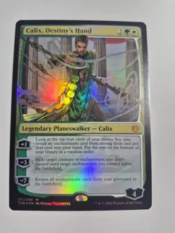 Magic the Gathering MTG - Calix, Destiny's Hand FOIL - Theros Beyond Death - NM - Image 1