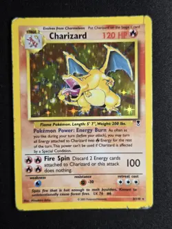 Charizard 3/110 DMG Legendary Collection Holo Rare Vintage WOTC Pokemon Card - Image 2