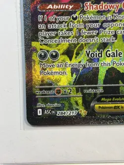 TCG Pokemon Ascended Heroes Mega Gengar 284/217 EX SIR Special Illustration Rare - Image 5