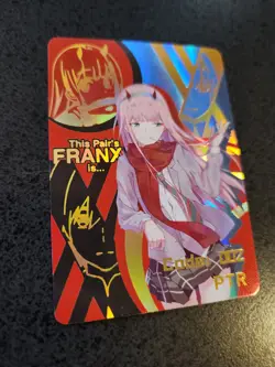 Zero Two Darling in the Franxx Goddess Story Anime Waifu Card NS-2M04-001 PTR - Image 2
