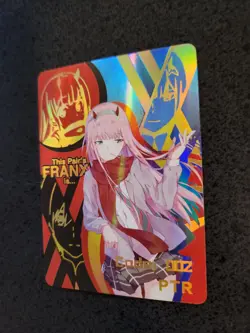 Zero Two Darling in the Franxx Goddess Story Anime Waifu Card NS-2M04-001 PTR - Image 3