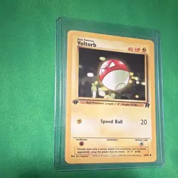 Pokemon Voltorb Regular Common 69/82 Team Rocket 40HP Speed Ball - Image 1