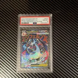 Pokemon TCG Mega Charizard X ex 023 Mega Evolution Promo Holo English PSA 8 - Image 1