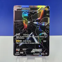 Pokemon TCG Zekrom 114/114 Black & White Base Set 2011 Holo Card MP/HP - Image 1