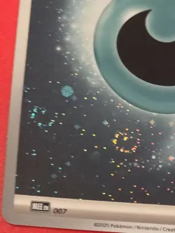 4x Swirls - Pokemon Dark Energy Cosmo Holo Card MME 007 Play Prize Pack 8 - Image 3