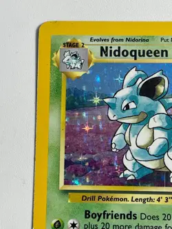 ** Pokemon Nidoqueen Holo Rare TCG Unlimited Jungle Card 7/64 HP - Image 2