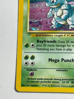 ** Pokemon Nidoqueen Holo Rare TCG Unlimited Jungle Card 7/64 HP - Image 4