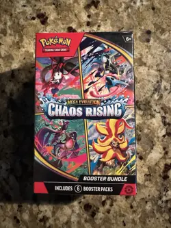 Pokemon TCG ME04 Chaos Rising Booster Bundle New Sealed - Image 1