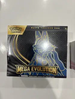 Pokemon TCG Mega Evolution Lucario ETB & White Flare Booster Bundle SEALED - Image 5