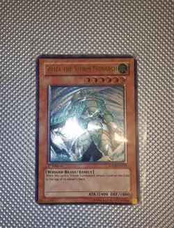 Yu-Gi-Oh Raiza the Storm Monarch 1st Edition Ultimate Rare Card FOTB-EN026 - Image 1