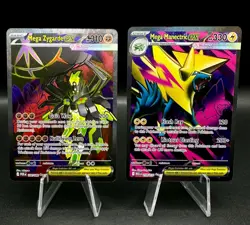 Pokemon TCG Mega ex Ultra Rare Lot Zygarde Manectric Near Mint English - Image 1