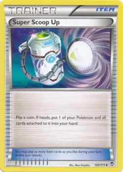 4x NM-Mint Super Scoop Up - 100/111 - Uncommon Pokemon Furious Fists - Image 1