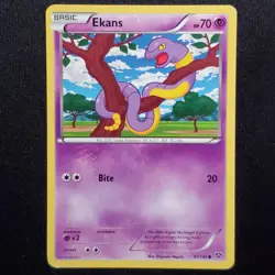 Ekans 47/146 Common XY Pokemon Moderately Played - Image 1